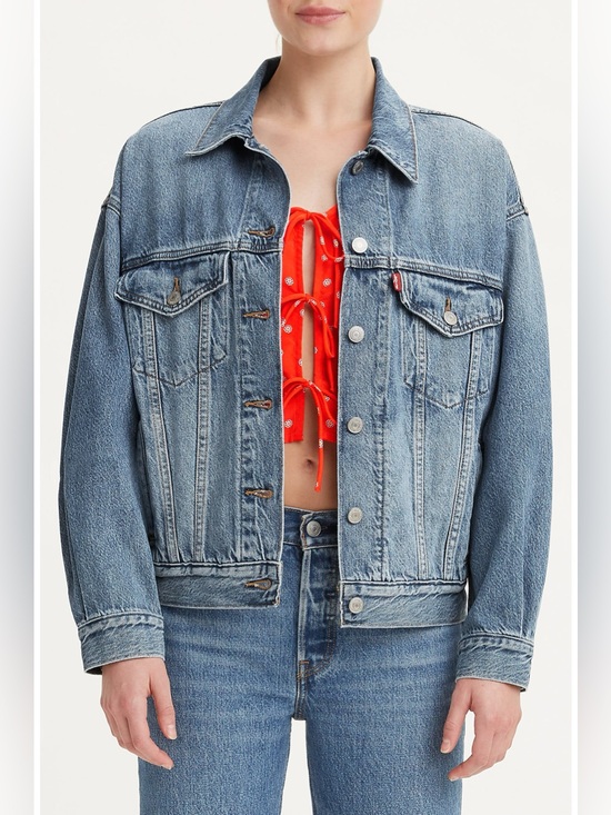 Levi's Jackets & Blazers - Levi’s Denim Trucker Jacket Cotton Pockets Classic 90s Vintage Style 2X